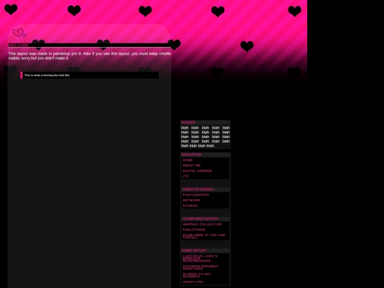 basicsitelayout screenshot
