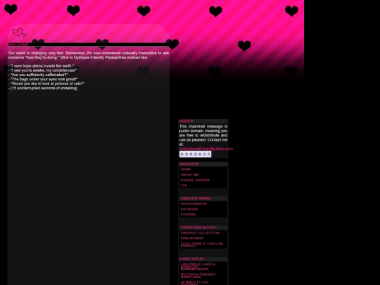 dystopianpleasantries screenshot