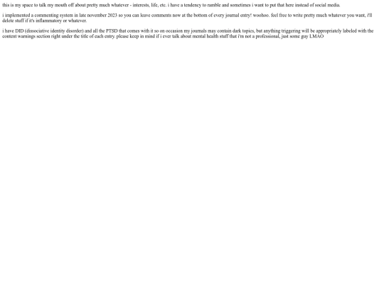 virtualjournal/entries/about screenshot