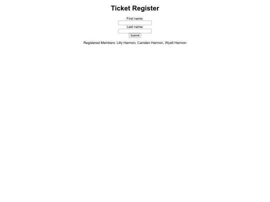 tickets screenshot