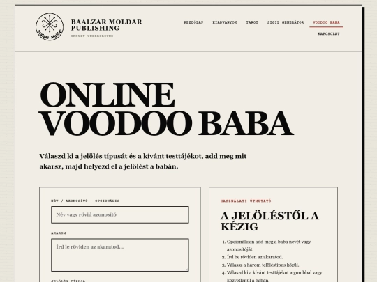 voodoo-baba screenshot