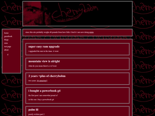 blogs screenshot