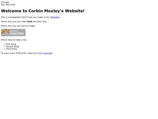 index screenshot