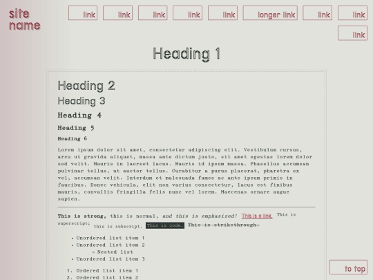 layouts-main/amoeba/template screenshot