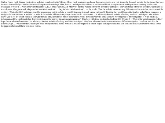 seo screenshot