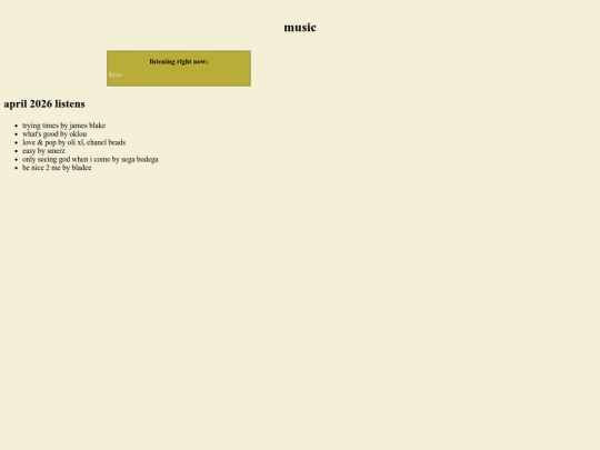 music screenshot