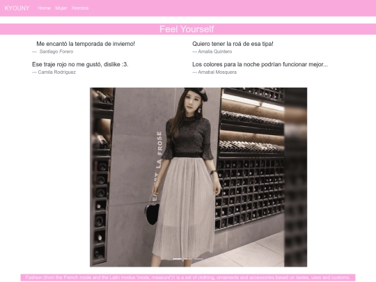 mujeres screenshot