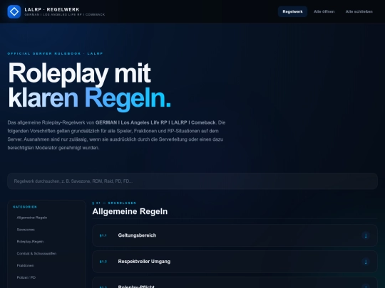 REGELWERKLALRP screenshot