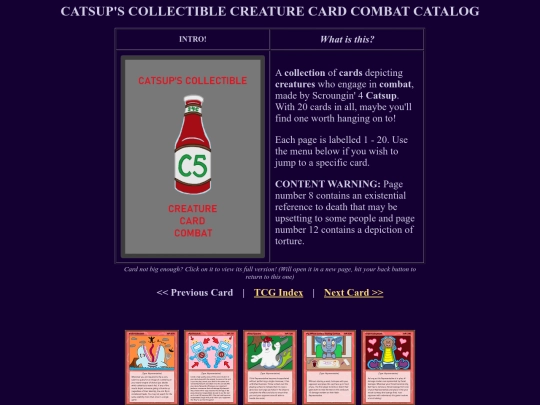 catsupscollectible/tcgindex screenshot