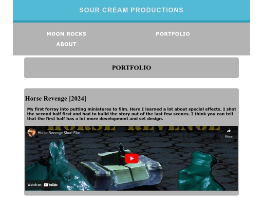 portfolio screenshot