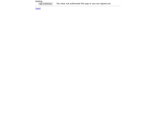 test screenshot