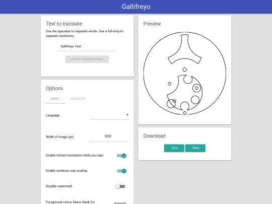 gallifreyan screenshot