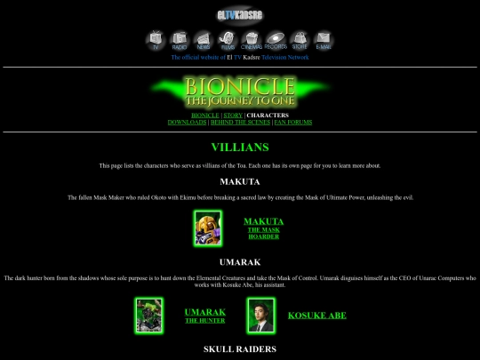 villians screenshot