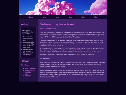 default screenshot