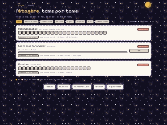 etagere screenshot