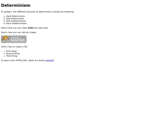 metaphysics/determinism screenshot