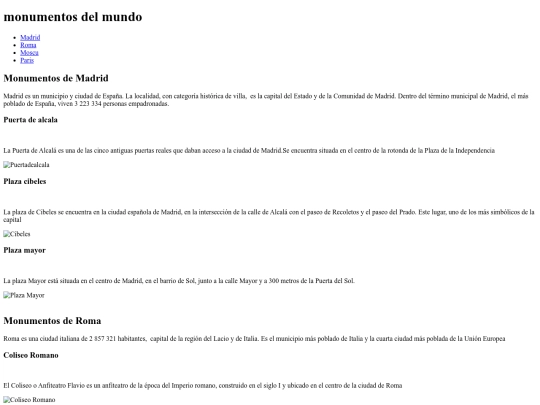monumentos del mundo screenshot