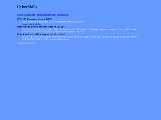 index screenshot