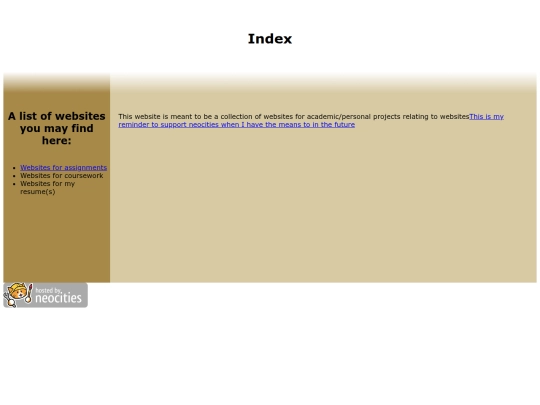 index screenshot