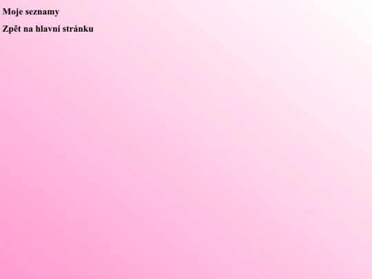 seznamy screenshot