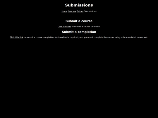 submissions screenshot