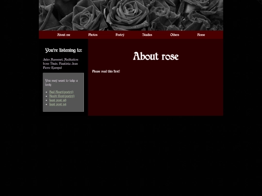 aboutme screenshot