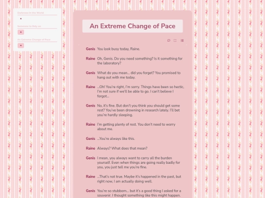 tales/tl/rays/raine/change-of-pace screenshot