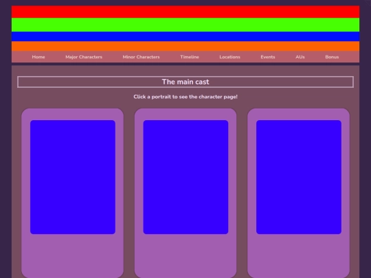 Major-characters screenshot