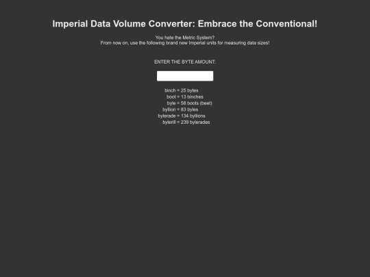 imperialcalculator screenshot