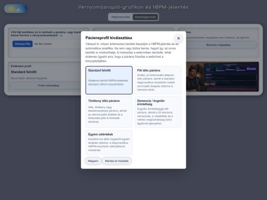 vernyomas/kardiologusnak screenshot