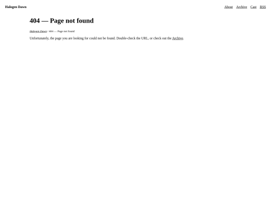 not_found screenshot