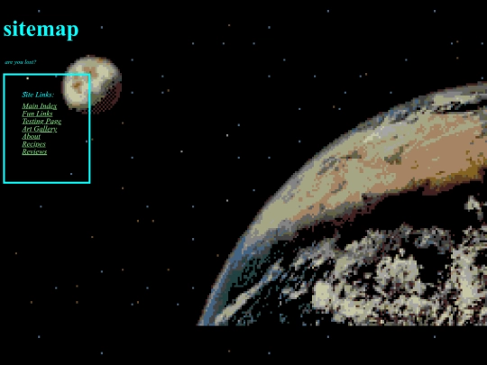 site-map screenshot