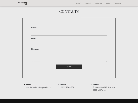 pages/contact/contact screenshot