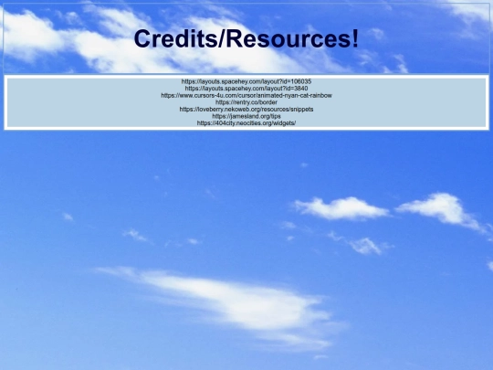 credits screenshot