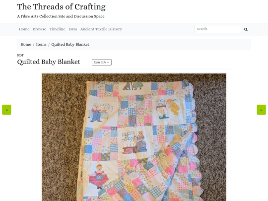 items/quilted_baby_blanket screenshot