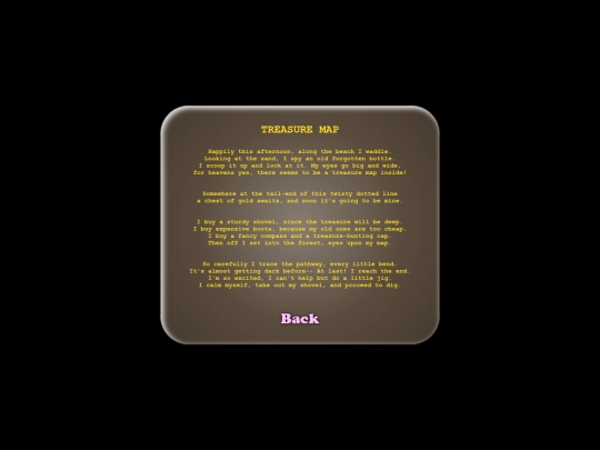 html/Treasure Map screenshot