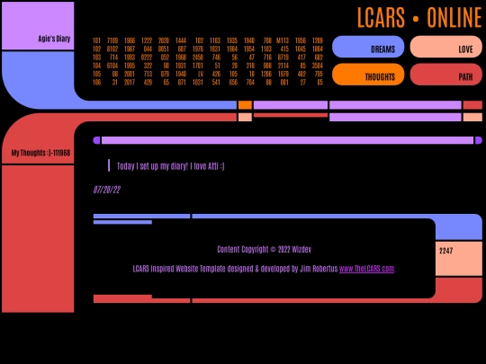 diary screenshot