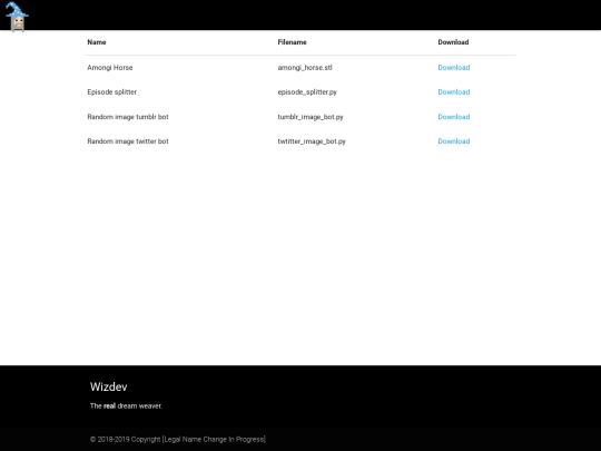 downloads screenshot