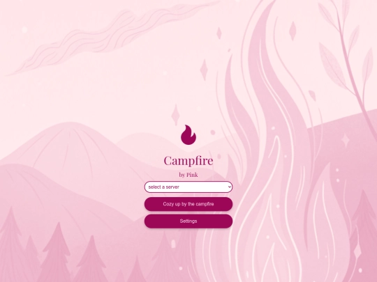 Pink/Campfire screenshot