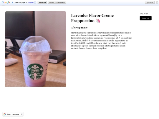 Posts/250 screenshot