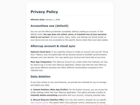 Privacy/privacy_calendar screenshot
