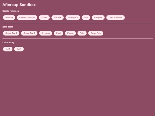 Sandbox screenshot