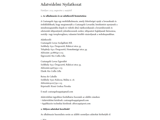 csatangolo_privacy screenshot