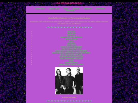 info screenshot