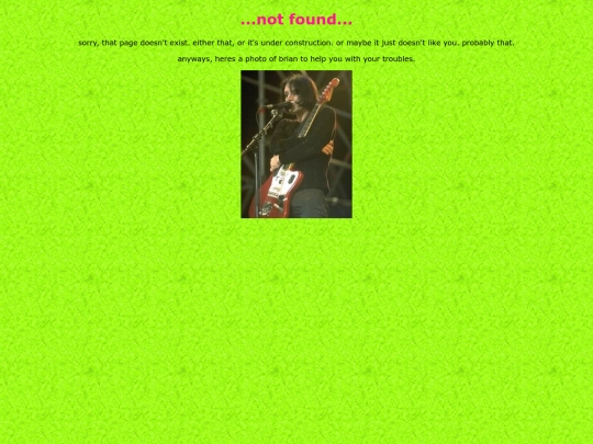 not_found screenshot