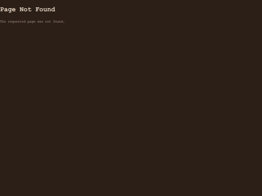 not_found screenshot