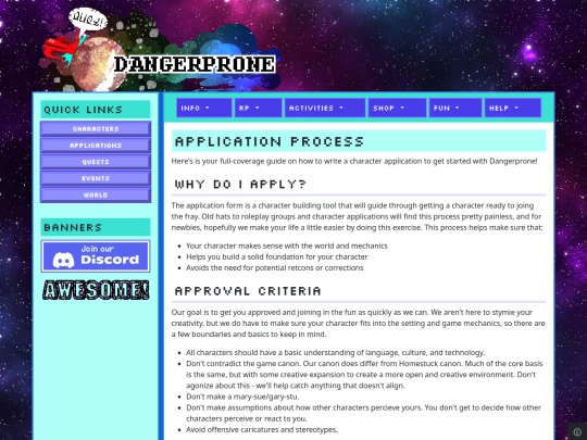 roleplay/applications screenshot