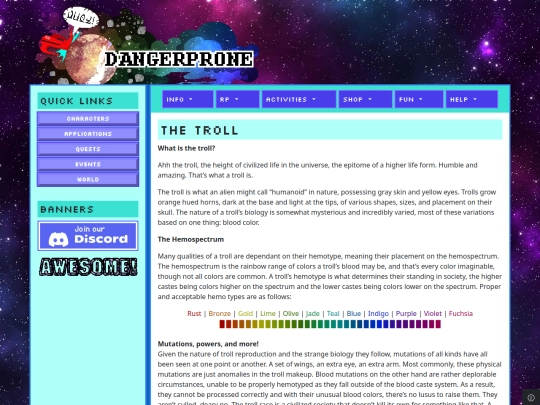 roleplay/race/trolls screenshot