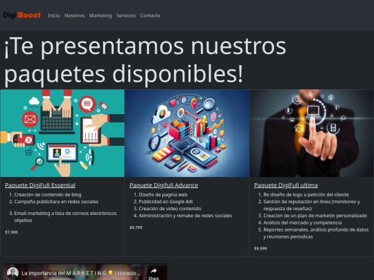 paginas/marketing screenshot