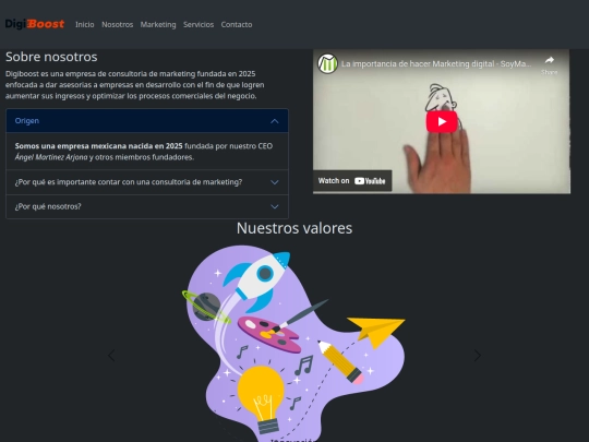 paginas/nosotros screenshot